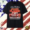 Calgary Flames Legends Greatness Vintage Hockey T Shirt, Stylish 2D Graphic Shirt Calgary Flames Legends Greatness Vintage Hockey T Shirt