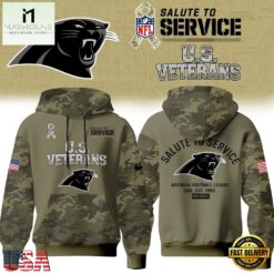 Carolina Panthers NFL US Veterans Salute To Service 2026 Hoodie Shirt, NFL Sporty Shirt Carolina Panthers Nfl US Veterans Salute TO Service 2026 Hoodie Shirt