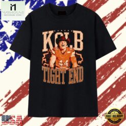 Carson Kolb 44 Tight End Distressed Football Player T Shirt, Stylish 2D Graphic Shirt Carson Kolb 44 Tight End Distressed Football Player T Shirt