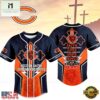 Chicago Bears NFL Blessed Beyond The Score Baseball Jersey, NFL Game Day Jersey Chicago Bears Nfl Blessed Beyond The Score Baseball Jersey