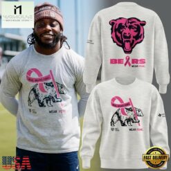 Chicago Bears Real Bears Fans Wear Pink 2026 Limited Edition Sweatshirt, Hot 3D Shirt Trend Chicago Bears Real Bears Fans Wear Pink 2026 Limited Edition Sweatshirt