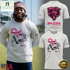 Chicago Bears Real Bears Fans Wear Pink 2026 Limited Edition T Shirt, Hot 3D Shirt Trend Chicago Bears Real Bears Fans Wear Pink 2026 Limited Edition T Shirt