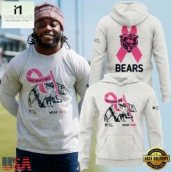 Chicago Bears Real Bears Fans Wear Pink 2026 New Design Hoodie, Hot 3D Shirt Trend Chicago Bears Real Bears Fans Wear Pink 2026 New Design Hoodie