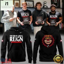 Cincinnati Bearcats THE STRONG SHALL REIGN Hoodie, Hot 3D Shirt Trend Cincinnati Bearcats The Strong Shall Reign Hoodie