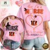 Cincinnati Bengals NFL Night Shift Never Misses Game Day Halloween Nurse Unisex 3D Shirt, NFL Sporty Shirt Cincinnati Bengals Nfl Night Shift Never Misses Game Day Halloween Nurse Unisex 3D Shirt
