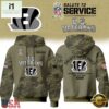 Cincinnati Bengals NFL US Veterans Salute To Service 2026 Hoodie Shirt, NFL Sporty Shirt Cincinnati Bengals Nfl US Veterans Salute TO Service 2026 Hoodie Shirt