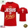 Cincinnati Reds Jesus Is King John 16 3 T Shirt, Hot 3D Shirt Trend Cincinnati Reds Jesus IS King John 16 3 T Shirt