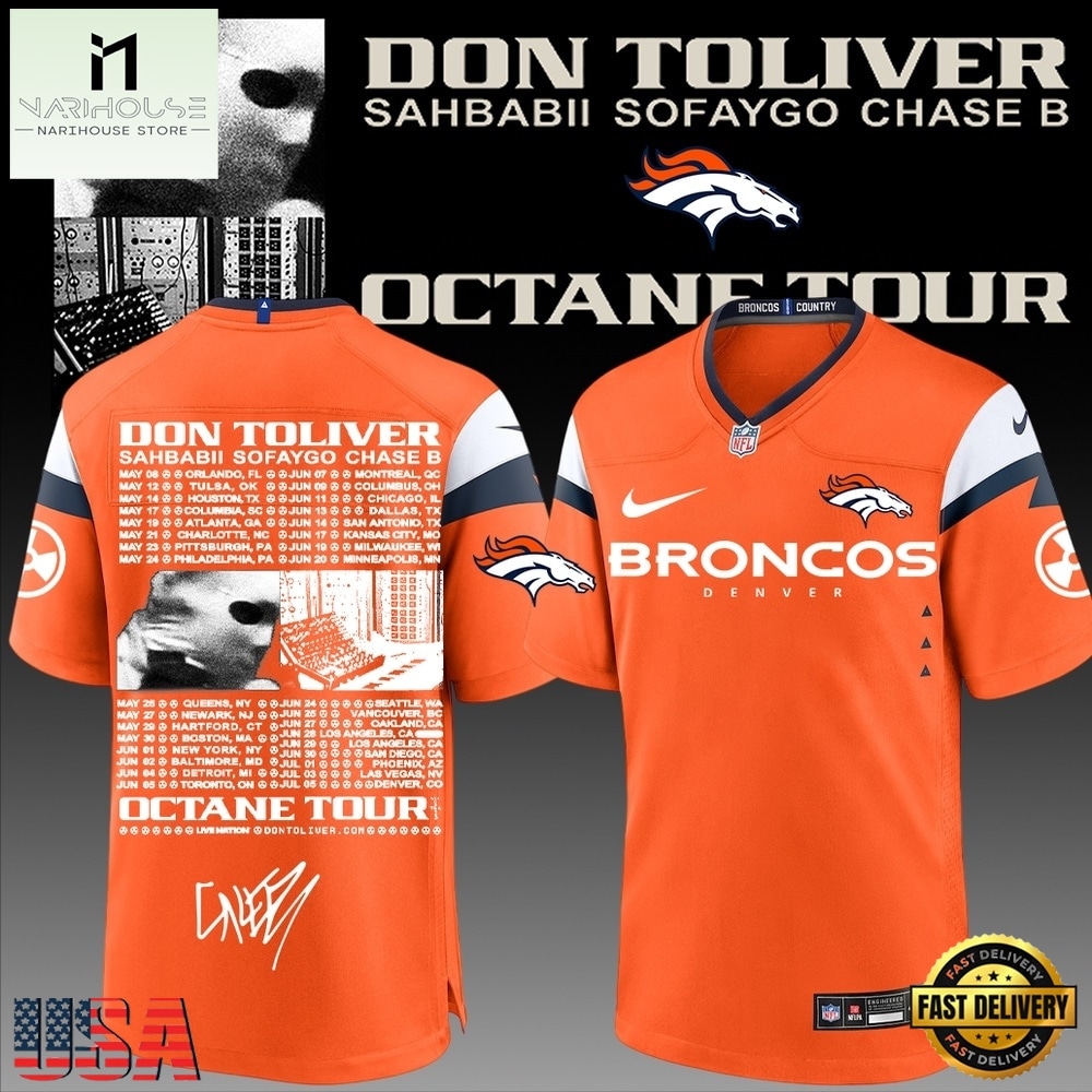 Cleveland Browns x Don Toliver Octane Tour Football Jersey, Trending Football Shirt Cleveland Browns x Don Toliver Octane Tour Football Jersey, Trending Football Shirt