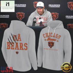 Coach Johnson Chicago Bears 2026 NFL New Design Hoodie, Hot 3D Shirt Trend Coach Johnson Chicago Bears 2026 Nfl New Design Hoodie
