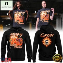 Connecticut Sun The Legacy Will Keep Shining 2026 Limited Hoodie, Hot 3D Shirt Trend Connecticut Sun The Legacy Will Keep Shining 2026 Limited Hoodie
