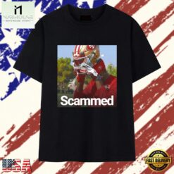 Daejon Love Scammed fake 49ers T Shirt, Stylish 2D Graphic Shirt Daejon Love Scammed Fake 49ers T Shirt