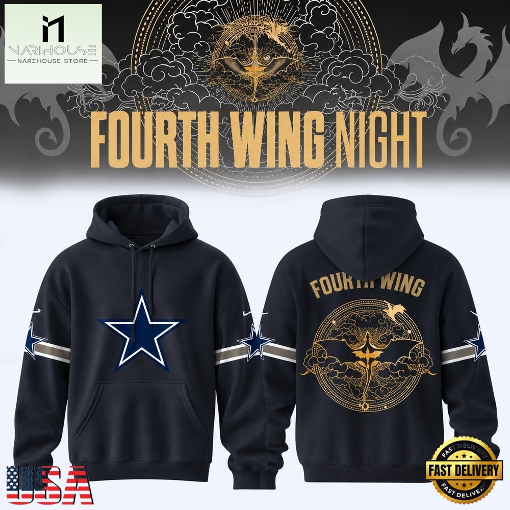 Dallas Cowboys x Fourth Wing Night 2026 Limited Edition Hoodie, Hot 3D Shirt Trend Dallas Cowboys x Fourth Wing Night 2026 Limited Edition Hoodie, Hot 3D Shirt Trend
