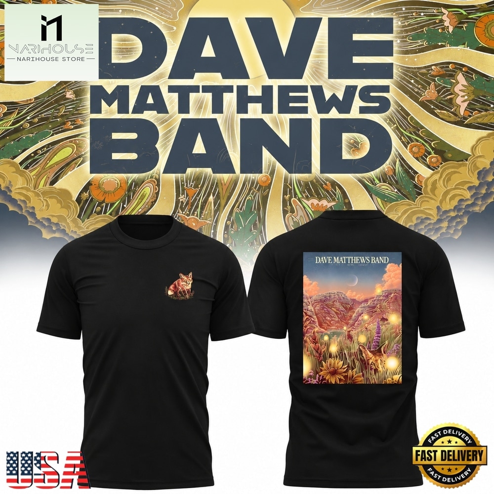 Dave Matthews Band George WA 2026 Gig Poster Live At The Gorge New Design Shirt, Popular 3D Music Tee Dave Matthews Band George WA 2026 Gig Poster Live At The Gorge New Design Shirt, Popular 3D Music Tee