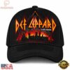 Def Leppard Live 2025 Concert Skyline Logo Classic Baseball Cap