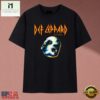 Def Leppard Live Rock Band Graphic Printed T Shirt, Music Fan 2D Shirt Def Leppard Live Rock Band Graphic Printed T Shirt