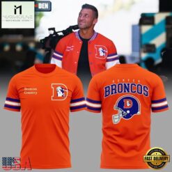 Denver Broncos 2026 NFL Throw Back Exclusive Version T Shirt, Hot 3D Shirt Trend Denver Broncos 2026 Nfl Throw Back Exclusive Version T Shirt