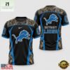 Detroit Lions 2026 NFL Hunting Camo 3D Shirt, NFL Sporty Shirt Detroit Lions 2026 Nfl Hunting Camo 3D Shirt