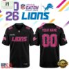 Detroit Lions NFL Crucial Catch 2026 Black Limited Edition Football Jersey, Trending Football Shirt Detroit Lions Nfl Crucial Catch 2026 Black Limited Edition Football Jersey