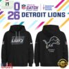 Detroit Lions NFL Crucial Catch 2026 Limited Edition Black Hoodie Shirt, NFL Sporty Shirt Detroit Lions Nfl Crucial Catch 2026 Limited Edition Black Hoodie Shirt