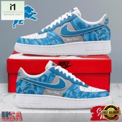 Detroit Lions NFL End Zone Energy Custom Air Force 1 Shoes Sneaker, NFL Team AF1 Shoes Detroit Lions Nfl End Zone Energy Custom Air Force 1 Shoes Sneaker