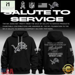 Detroit Lions Salute to Service 2026 Limited Edition Hoodie, Hot 3D Shirt Trend Detroit Lions Salute TO Service 2026 Limited Edition Hoodie