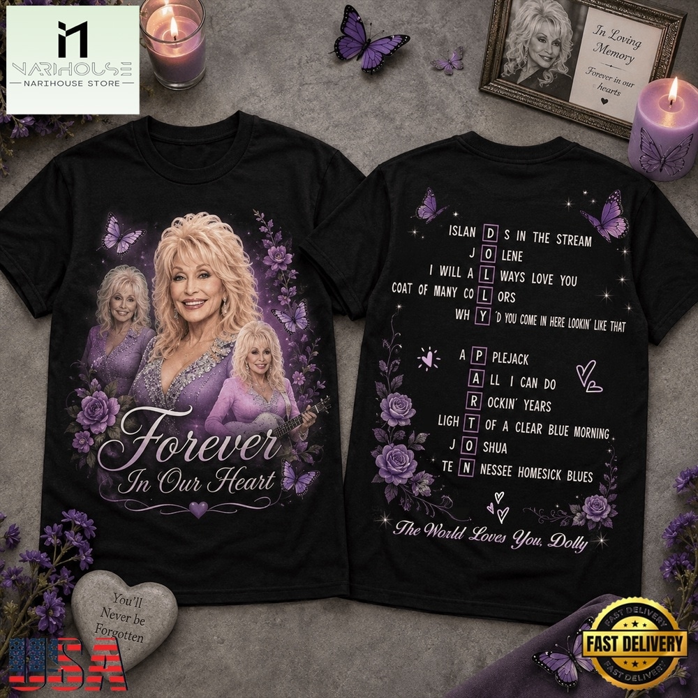 Dolly Parton Forever In Our Hearts Butterfly Tribute T Shirt, Popular 3D Music Tee Dolly Parton Forever In Our Hearts Butterfly Tribute T Shirt, Popular 3D Music Tee