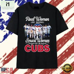 eal Women Love Baseball Smart Women Love The Cubs Signatures T Shirt, Stylish 2D Graphic Shirt Eal Women Love Baseball Smart Women Love The Cubs Signatures T Shirt