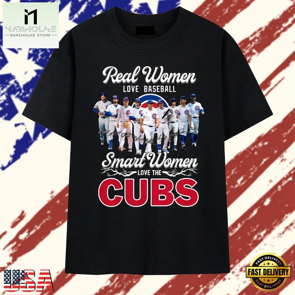 eal Women Love Baseball Smart Women Love The Cubs Signatures T Shirt, Stylish 2D Graphic Shirt eal Women Love Baseball Smart Women Love The Cubs Signatures T Shirt, Stylish 2D Graphic Shirt