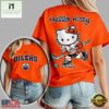 Edmonton Oilers NHL x Hello Kitty Unisex 3D Shirt, NHL 3D Game Day Tee Edmonton Oilers Nhl X Hello Kitty Unisex 3D Shirt