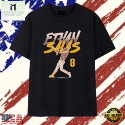 Ethan Salas Slugger Swing San Diego Padres T Shirt, Stylish 2D Graphic Shirt Ethan Salas Slugger Swing San Diego Padres T Shirt