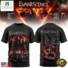 Evanescence Australia & New Zealand Tour 2027 Scheduler T Shirt, Popular 3D Music Tee Evanescence Australia New Zealand Tour 2027 Scheduler T Shirt