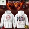 Evanescence Australia & New Zealand Tour 2027 White Hoodie, Popular 3D Music Tee Evanescence Australia New Zealand Tour 2027 White Hoodie