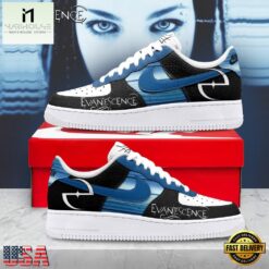 Evanescence Gothic Rock Custom Air Force 1 Shoes Sneaker, Music Artist AF1 Shoes Evanescence Gothic Rock Custom Air Force 1 Shoes Sneaker