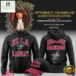 Exclusive Edition Ella Langley x Ohio State Buckeyes 2026 Hoodie, Popular 3D Music Tee Exclusive Edition Ella Langley X Ohio State Buckeyes 2026 Hoodie
