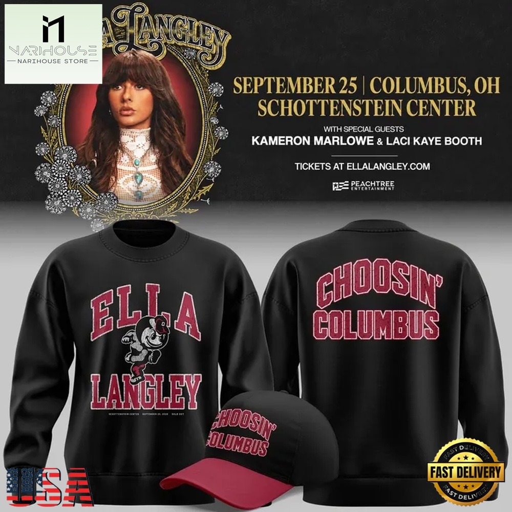 Exclusive Edition Ella Langley x Ohio State Buckeyes 2026 Sweatshirt, Popular 3D Music Tee Exclusive Edition Ella Langley x Ohio State Buckeyes 2026 Sweatshirt, Popular 3D Music Tee