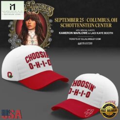 Exclusive Edition Ella Langley x Ohio State Buckeyes OHIO 2026 Cap