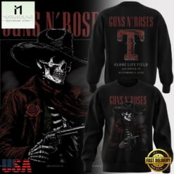 Exclusive Texas Rangers x Guns N’ Roses 2026 Sweatshirt, Hot 3D Shirt Trend Exclusive Texas Rangers X Guns N Roses 2026 Sweatshirt