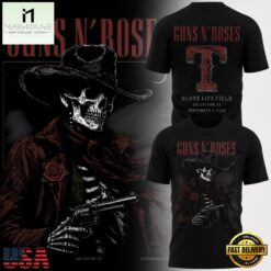 Exclusive Texas Rangers x Guns N’ Roses 2026 T Shirt, Hot 3D Shirt Trend Exclusive Texas Rangers X Guns N Roses 2026 T Shirt
