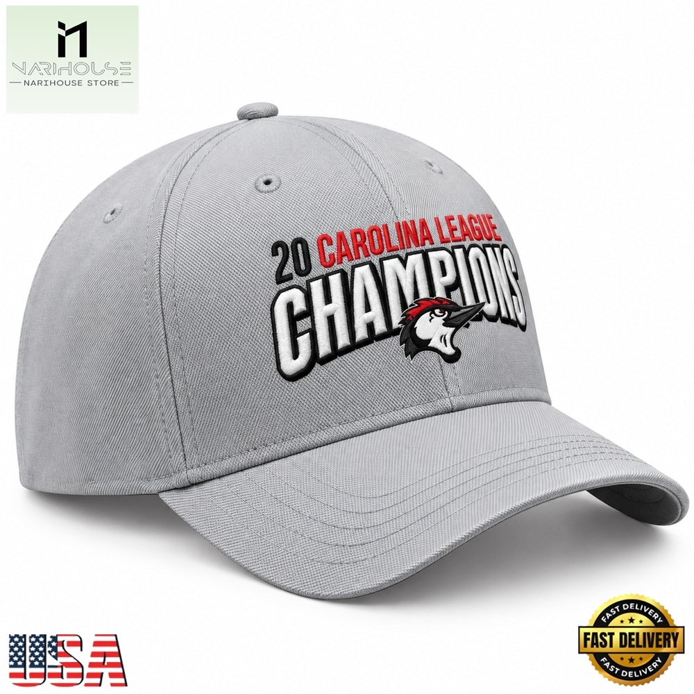 Fayetteville Woodpeckers 2026 Carolina League Champions Baseball Cap, Trending Cap Style Fayetteville Woodpeckers 2026 Carolina League Champions Baseball Cap, Trending Cap Style