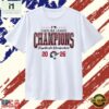 Fayetteville Woodpeckers Merch Carolina League Champions 2026 T Shirt, Stylish 2D Graphic Shirt Fayetteville Woodpeckers Merch Carolina League Champions 2026 T Shirt