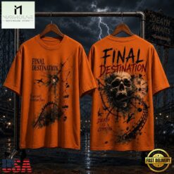 Final Destination Fate Awaits Halloween 3D Shirt, Popular 3D Music Tee Final Destination Fate Awaits Halloween 3D Shirt