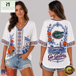 Florida Gators NCAA Collegiate Pride Collection V Neck T Shirt, NCAA College V Neck Tee Florida Gators Ncaa Collegiate Pride Collection V Neck T Shirt