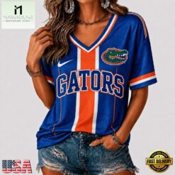 Florida Gators NCAA Rivalry Game Spirit V neck T Shirt, NCAA College V Neck Tee Florida Gators Ncaa Rivalry Game Spirit V Neck T Shirt