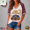 Florida State Seminoles NCAA Floral Stadium Bow V Neck 3D T Shirt, NCAA College V Neck Tee Florida State Seminoles Ncaa Floral Stadium Bow V Neck 3D T Shirt