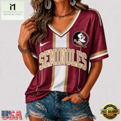 Florida State Seminoles NCAA Rivalry Game Spirit V neck T Shirt, NCAA College V Neck Tee Florida State Seminoles Ncaa Rivalry Game Spirit V Neck T Shirt