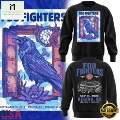Foo Fighters Mosaic Stadium Regina 2026 Tour Sweatshirt, Popular 3D Music Tee Foo Fighters Mosaic Stadium Regina 2026 Tour Sweatshirt