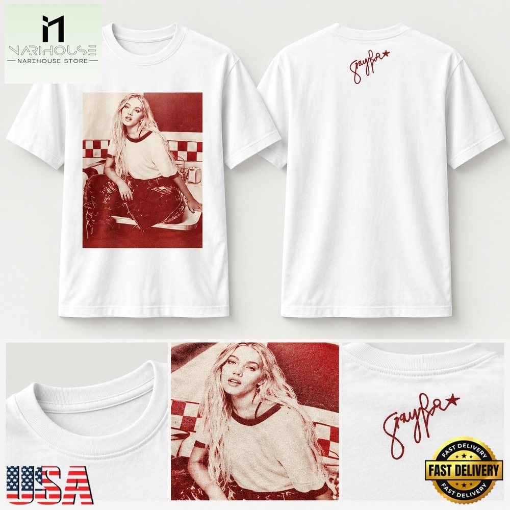 Freya Skye Stars Align Tour 2026 Graphic Signature White T Shirt, Popular 3D Music Tee Freya Skye Stars Align Tour 2026 Graphic Signature White T Shirt, Popular 3D Music Tee