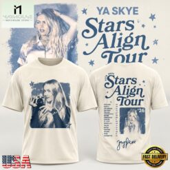 Freya Skye Stars Align Tour 2026 Special New Graphic T Shirt, Popular 3D Music Tee Freya Skye Stars Align Tour 2026 Special New Graphic T Shirt