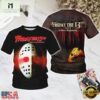 Friday the 13th 1985 Halloween All Over Print T Shirt, Popular 3D Music Tee Friday The 13th 1985 Halloween All Over Print T Shirt