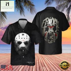Friday the 13th Horror Icon Halloween Hawaiian Shirt